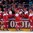 MINSK, BELARUS - MAY 17: Denmark's Stefan Lassen #6 celebrates with teammates after scoring Team Denmark's first goal of the game during preliminary round action at the 2014 IIHF Ice Hockey World Championship. (Photo by Richard Wolowicz/HHOF-IIHF Images)

